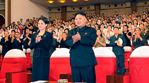 Who’s that girl hanging around with Kim Jong-un?