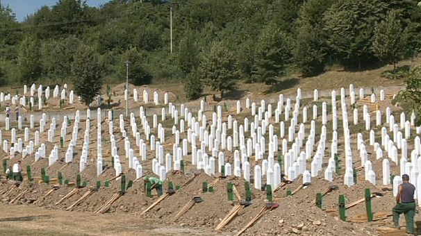 Srebrenica’s yearly burial of atrocity victims