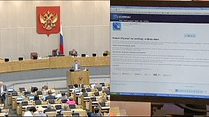 Web protests over Russia’s new internet law