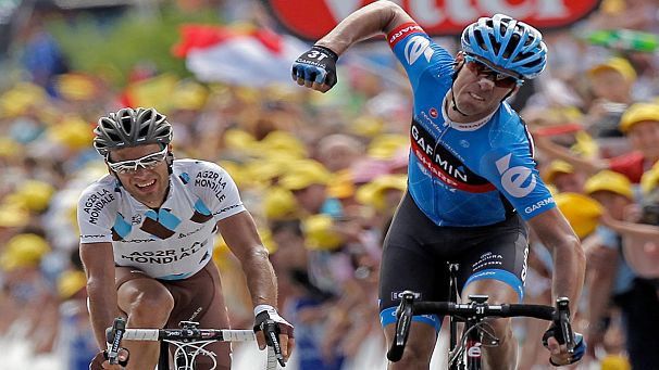 Tour de France: Millar sprints to stage 12 victory