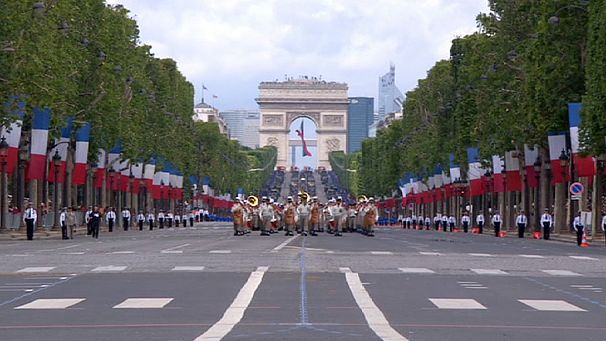 Bastille Day celebrations in Paris