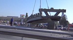Man dies after bridge in Istanbul collapses