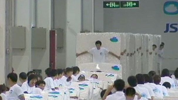 Chinese fall like dominoes