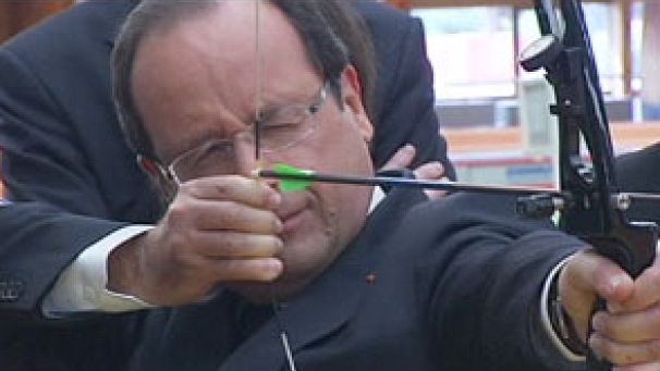 El presidente francés, como Robin Hood