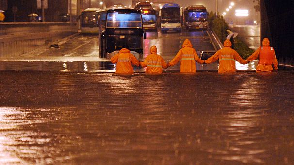 Heavy rainfall in Beijing