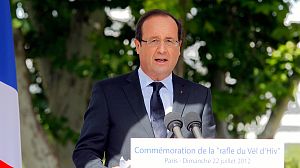 Hollande highlights French role in wartime round-up of Jews