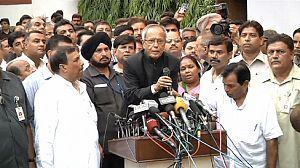 Pranab Mukherjee elected president of India