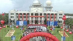 China establishes city on disputed island