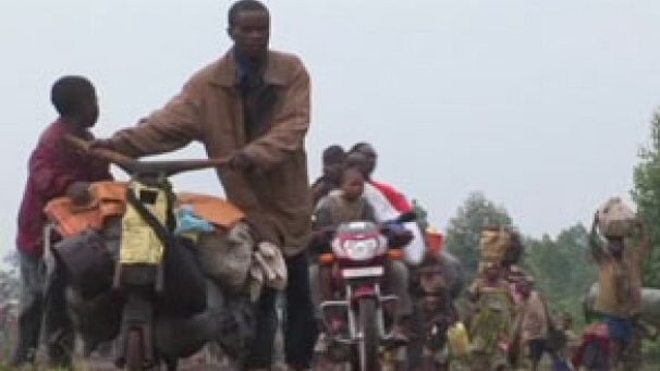 Congolese refugees flee fresh fighting