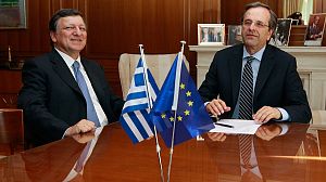 Athens and Brussels hold key bailout talks