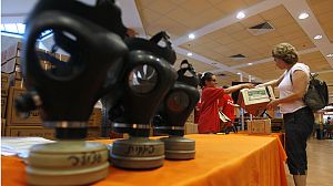 Rush on gas masks in Israel amid Syria fears