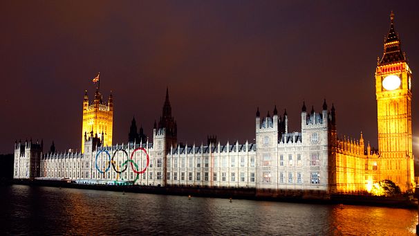 Olympics light up London