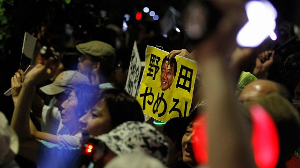 Japan anti nuclear protest