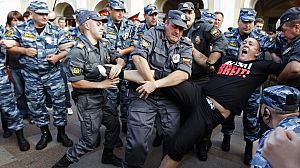 Russia: Dozens arrested during anti-government demonstrations