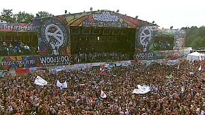 Woodstock Stop surprise guests are German and Polish heads of state