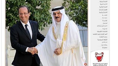 La visite du roi Hamad de Bahreïn à l’Elysée passée sous silence La visite du roi Hamad de Bahreïn à l’Elysée passée sous silence