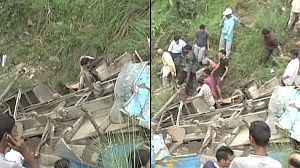 41 muertos y 17 heridos en un accidente de autocar en el norte de la India