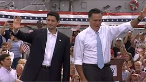 Reps Romney and Ryan in race for White House