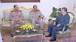 Egyptian president reshuffles army top brass