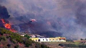 Un muerto en la peor ola de incendios de la última década en España