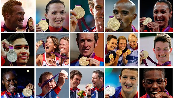 London Olympics 2012: the ups and downs of the medal table