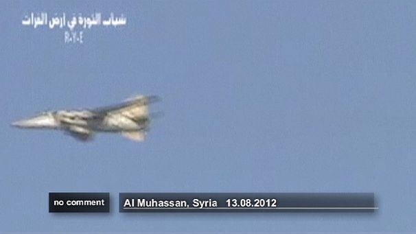 Fighter jet crashes in Syria