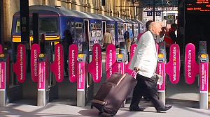 Rail fare hike prompts protests in UK