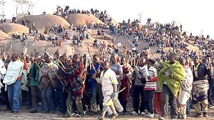 Lonmin threaten to sack striking SAfrican miners