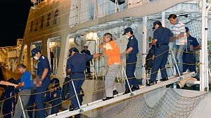 Japan reduces tension in islands dispute