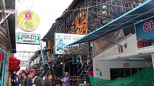 Incendio en una discoteca en Tailandia
