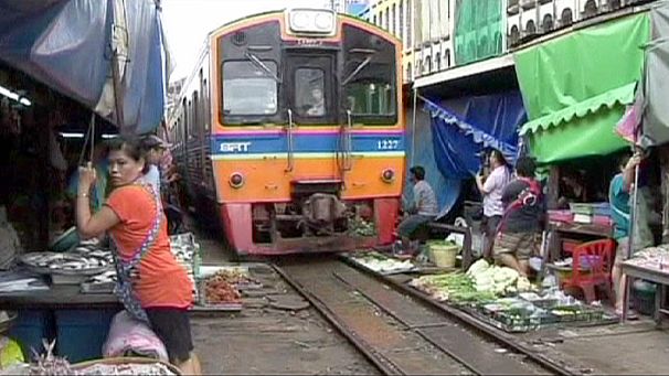 Thailand railway track market