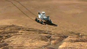 Le robot Curiosity photographie les paysages de Mars