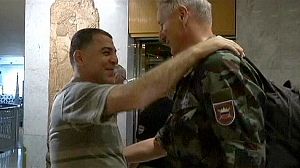 Fighting goes in Syria as UN checks out