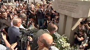 Russian opposition marks anniversary of failed Soviet coup attempt