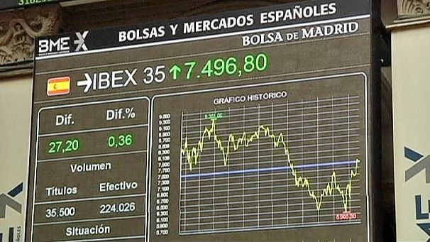 ECB support hopes help Spanish borrowing costs