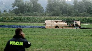 Fatal hot air balloon crash in Slovenia