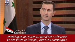 Syrian president says Turkey shares responsibility for bloodshed