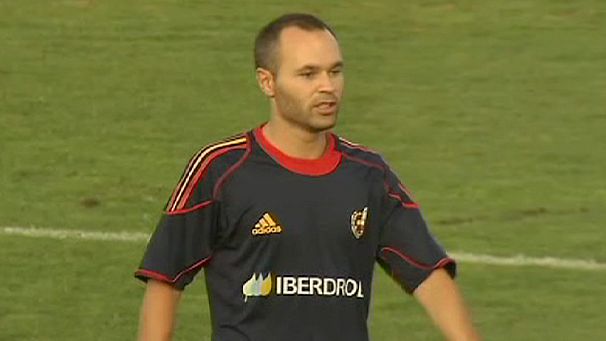 Iniesta voted Europe’s best player