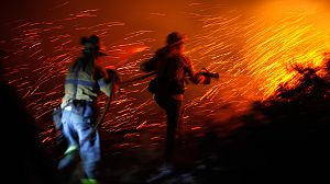 Wildfires ravage Spain’s Costa del Sol