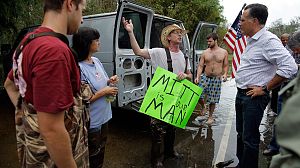 Louisiana: dopo l’uragano, Romney e Obama.