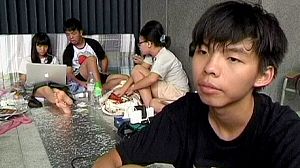 Hong Kong students strike over “national education” plan