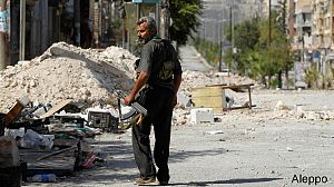 Syria rebels hit eastern airbase, seize missiles