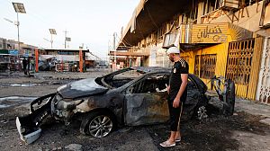 Iraq’s monthly death toll halves in August