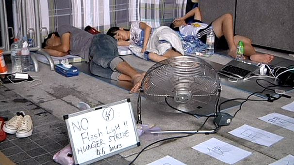 China: ‘patriotic’ education hunger strike