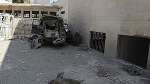Syrian rebel group attacks military barracks in Damascus