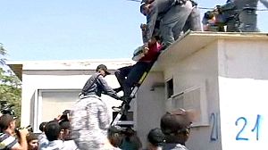 Settlers evicted from the West Bank