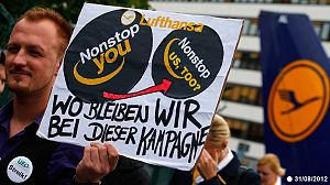 Lufthansa takes further strike action in pay dispute