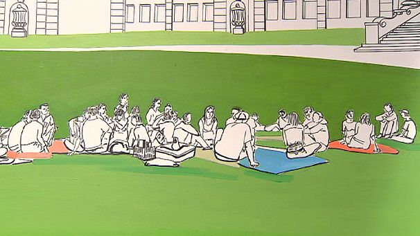 EU parliament shows off art for the first time