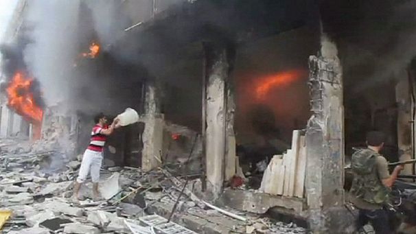 Airstrike on Aleppo