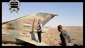 Syrian rebels claim shooting down of warplane